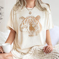 Tiger Graphic T-Shirt | Retro Wild Animal Print | 100% Cotton Premium Tee | Vintage Aesthetic Gift for Wildlife Lovers