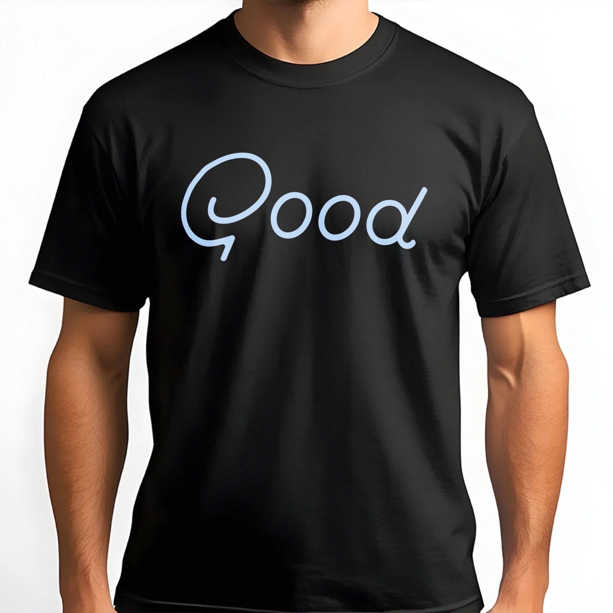 Good Golf T-Shirt | Minimalist Script Graphic | 100% Cotton Premium Tee | Comfortable Gift for Golfers and Sports Fans